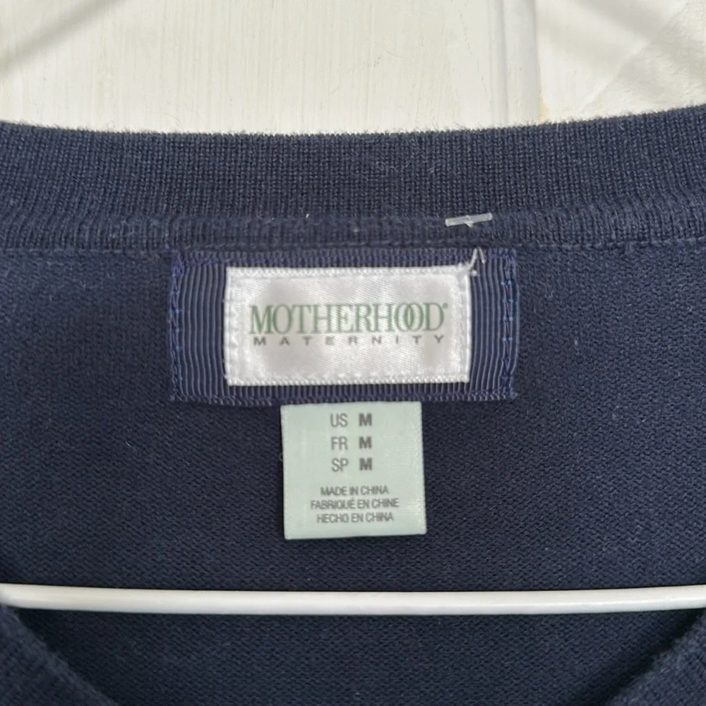 Motherhood Maternity Navy Cardigan size medium